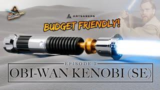 Affordable Obi Wan Kenobi Stunt style lightsaber from Artsabers