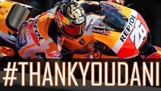 HOW DANI PEDROSA REALLY RIDES A MOTO GP... #THANKYOUDANI - HD