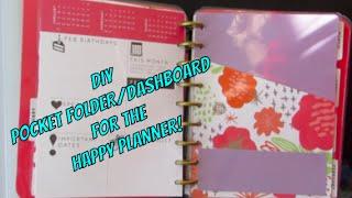 UPDATED DIY Pocket Folders/Dashboard & Scotch Laminator Review :: Happy Planner