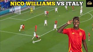 Nico Williams: Spains missing piece | full analysis vs Italy 20/06/24