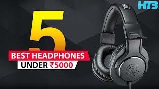 Top 5 Best Headphones Under 5000 in 2022  Best Wired & Wireless Headphone Under 5000 in India 2022