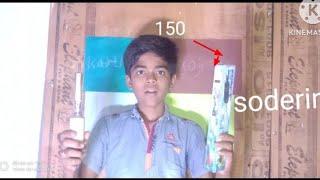 how to make soldering karthik project telugu