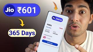 Jio 601 Unlimited 5G Plan  Full Year Validity !