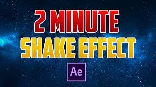 After Effects CC : How to Do the Shake Effect