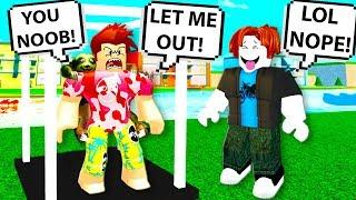 This ROBLOX YOUTUBER called me a NOOB, so I got REVENGE as BACON MAN! Roblox Funny Moments