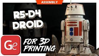 R5-D4 Droid 3D Printing Model | Assembly by Gambody