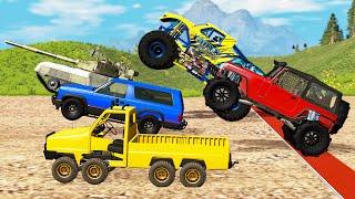 Off Road Cars Battle #1 - Beamng drive