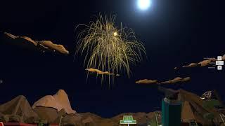 ⭐Fireworks Mania⭐ My first Creations    Small escalation at night      My First Video [1]