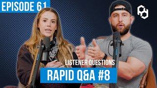 Rapid Q&A #8 — Coffee or Energy Drinks, Adjusting Macros, Supplements for Gaining Muscle | Ep. 61