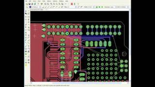 Routing a PCB with EAGLE