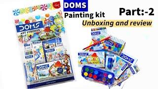 Doms Art Stroke Kit Unboxing |Best Stationary under Rs150 | Art Kit Unboxing