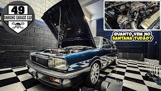 SANTANA TURBO CABEÇOTE TUDÃO FLUXO CRUZADO | RANKING GARAGE CAR 49 | MIOLO FORJADO EP.4 T1