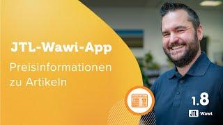 JTL-Wawi App – Brutto, Netto, UVP und EKP auf einen Blick