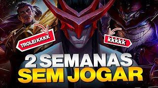 JOGANDO WILD RIFT DEPOIS DE DUAS SEMANAS | WILD RIFT