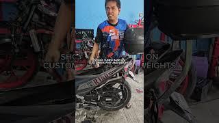 suzuki raider 150 stock shock repack and tuning