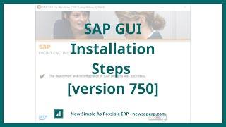 How To Install SAP GUI 750 On Windows 10