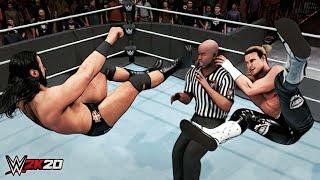 Tag Team moves to the referee - wwe 2k20