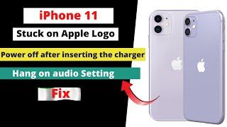 iPhone 11 restart after inserting the charger!iPhone 11 restart on logo fix.