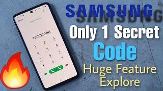 All Samsung Smartphone : Only 1 Secret Code & Huge Feature explore