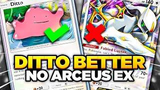 No Arceus EX?! Counter Arceus Decks with "Ditto EX" !!! 【Pokemon TCG Pocket】