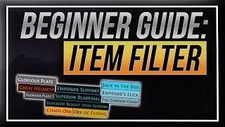 [BEGINNER GUIDE] Item Filter [Path of Exile]