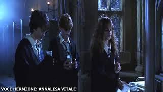 Doppiaggio "Cambio di sembianze" Pozione Polisucco - Hermione Clip HP 2