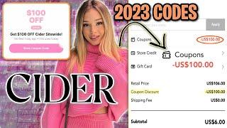 Cider Discount Codes 2023  SAVE On All Clothes Site Wide!