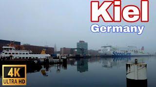 Kiel, Germany  - Walking Tour 2022 - 4K Ultra HD