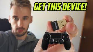 How to connect your Ps4 controller to your PC WIRELESS/BLUETOOTH