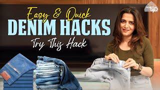 Easy DENIM HACK | Try this Hack | #shorts #ddstyles #ddneelakandan