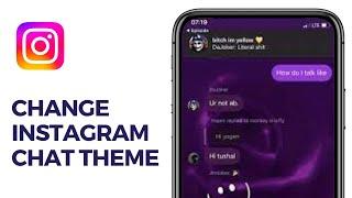 How to Change Instagram Chat Theme From Gallery 2024