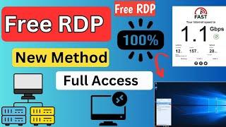 Get Free RDP LifeTime | Legally Easy Method | 32 GB Ram High Speed Internet #akifteach