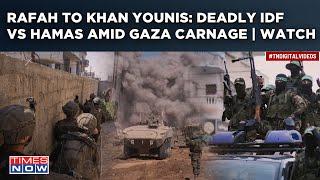 IDF's Rafah, Khan Younis Op: Hamas Bleeds Israeli Troops, Targets Tanks Amid Gaza Carnage| Watch