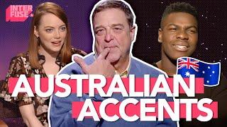 Celebrities Doing AUSTRALIAN ACCENTS | Interfuse