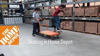 Mischief ahh day with the homies (skating in Home Depot)