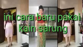 Ini lah cara baru pakai kain sarung yang benar