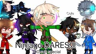 |Ninjago Dares!| 100 sub special|