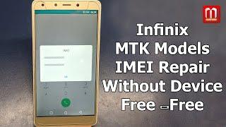 Repair IMEI Infinix Mobile All MTK Models Without Device