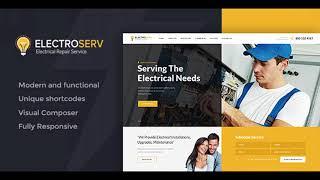 ElectroServ | Electrical Repair Service | Themeforest Website Templates and Themes