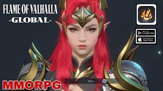 Flame Of Valhalla Global Gameplay MMORPG For Android/ios 2024