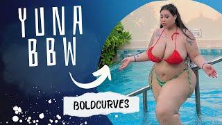 Yuna Bbw  Gorgeous Arabian Plus Size Curvy Model | Brand Ambassador | Biography | age & weight