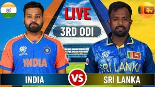 Live: India vs Sri Lanka 3rd ODI | IND vs SL Live Cricket match Today