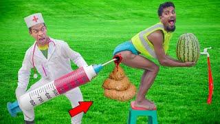 Top New Comedy Video Amazing Funny video 2025Injection Wala Comedy Video Try To Not Laugh Ep 395