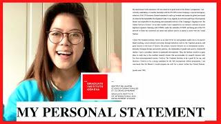 My personal statement | GRADUATE INSTITUTE GENEVA (IHEID)