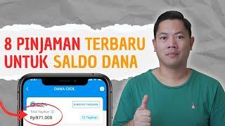 8 Pinjol Cepat Cair Terbaik Untuk Top Up eWallet || Cicil Online Saldo DANA