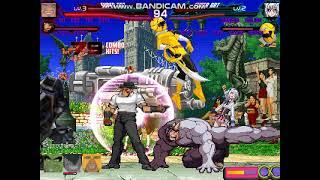 MUGEN Request: Me And The Boys & Chuck Norris V2 Vs Koneko & Yellow Ranger