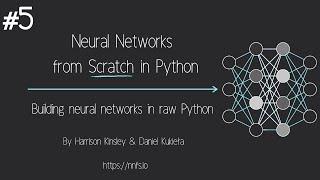 Neural Networks from Scratch - P.5 Hidden Layer Activation Functions