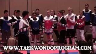 Juan Moreno Taekwondo. Contact drills and sparring # 2