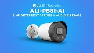 Alibi Vigilant Camera Setup - ALI-PB81-AI - Strobe and Alarm Setup