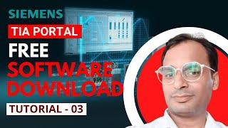 Siemens TIA Portal Training 3 - How To Download Siemens TIA Portal Software for free   #tiaportal